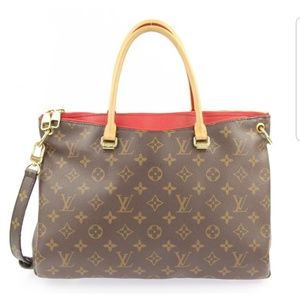 Louis Vuitton monogram pallas large bag PRICE FIRM